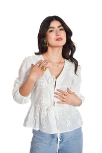 Blusa encaje