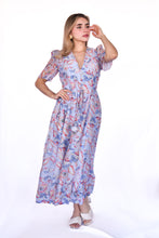 Cargar imagen en el visor de la galería, Vestido estampado "Cielo"
