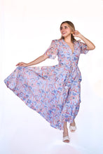 Cargar imagen en el visor de la galería, Vestido estampado "Cielo"
