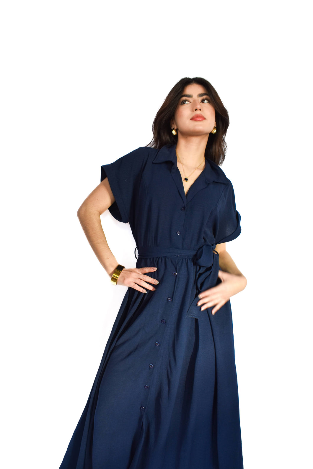 Vestido azul marino