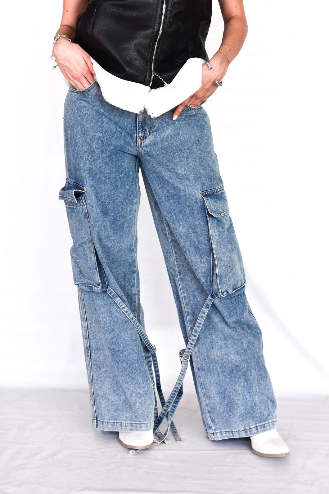Pantalón de mezclilla